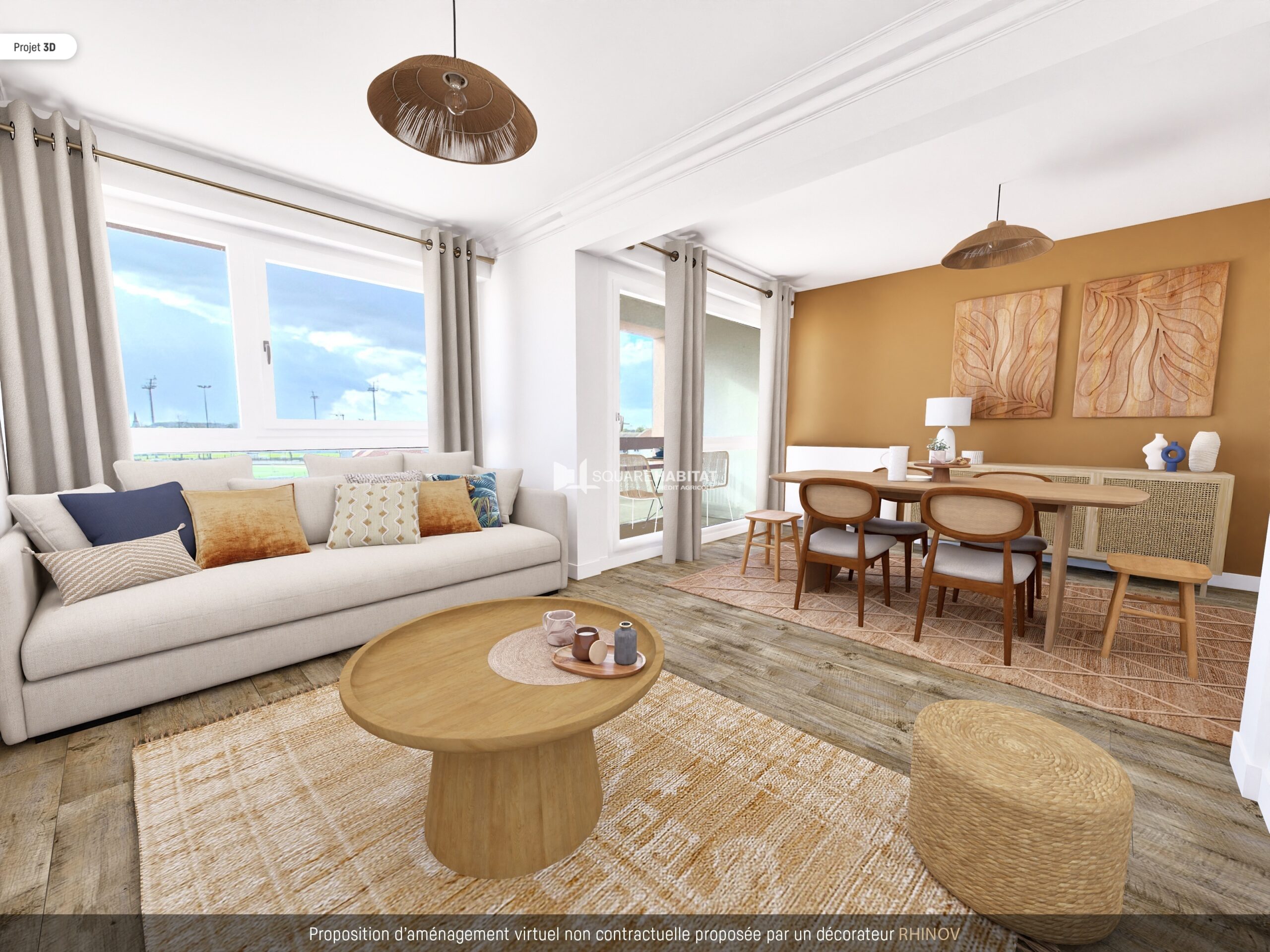 Appartement Arques 3 pièce(s) 73 m2