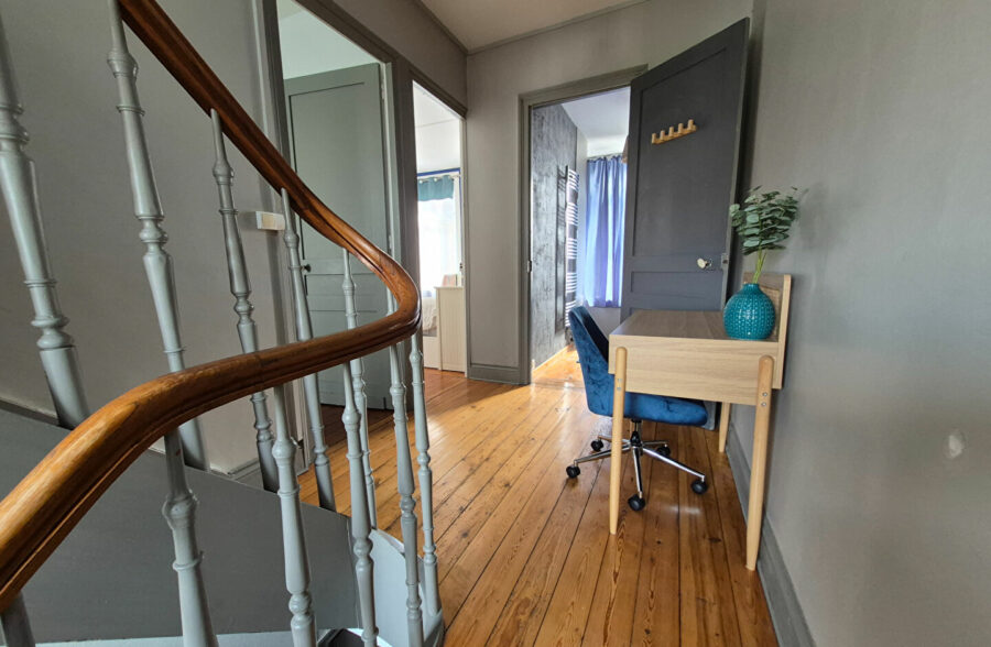 BOURGEOISE env 150 m² hab, 4 chambres, jardin