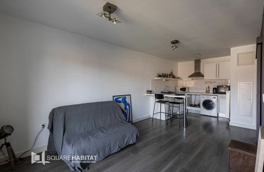 Type 2 de 41 m² avec balcon et parking – Résidence récente – Lille Moulins