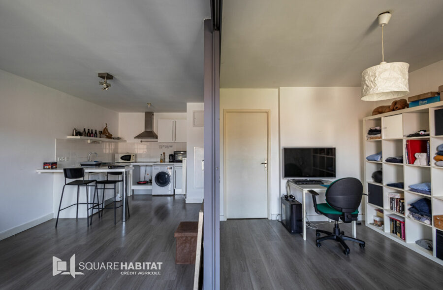 Type 2 de 41 m² avec balcon et parking – Résidence récente – Lille Moulins