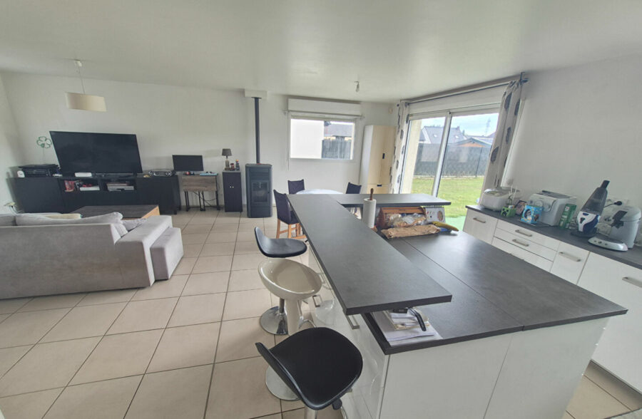 Maison individuelle 2015 3 chambres, jardin