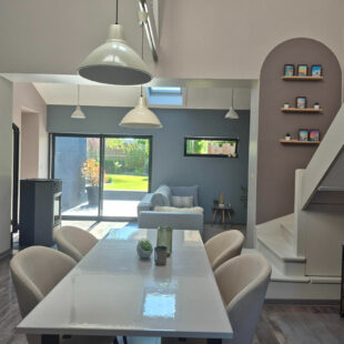 Maison  semi- plain pied avec garage Neuville-en-ferrain