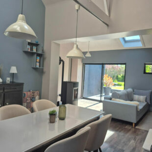 Maison  semi- plain pied avec garage Neuville-en-ferrain