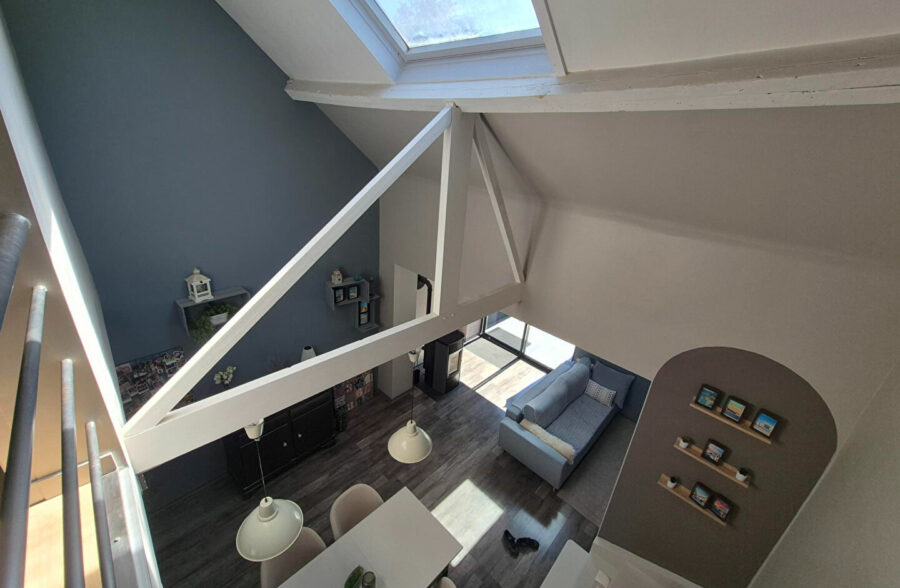 Maison  semi- plain pied avec garage Neuville-en-ferrain