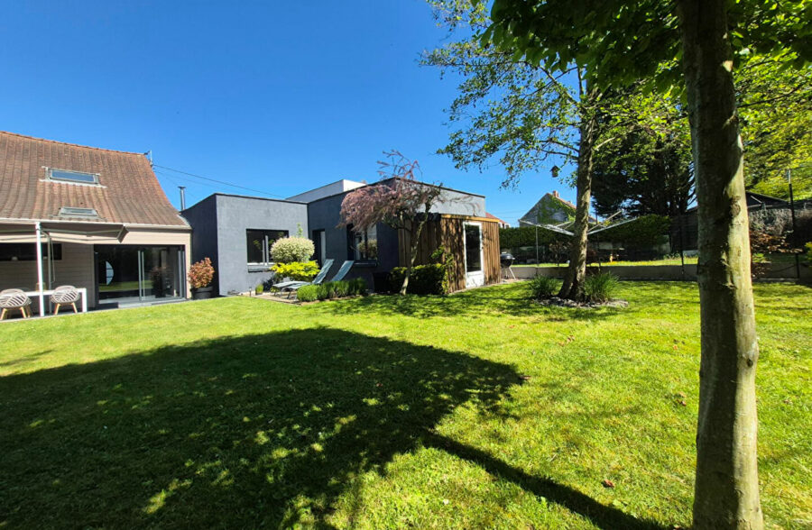 Maison  semi- plain pied avec garage Neuville-en-ferrain