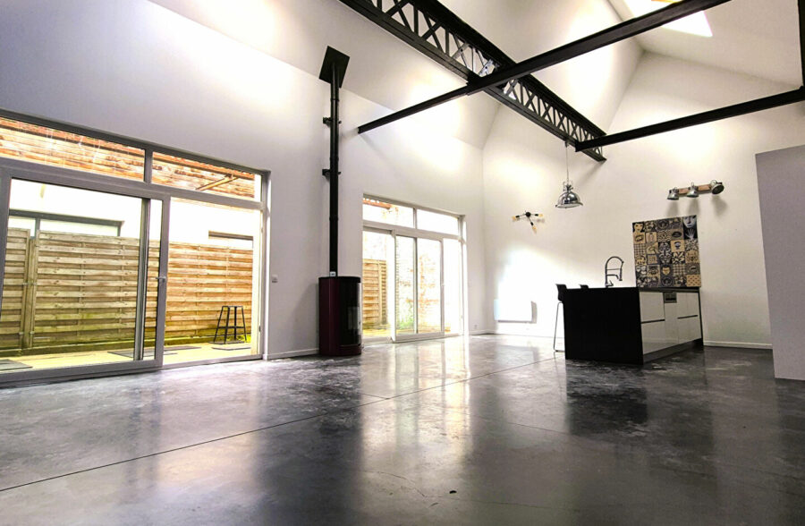 LOFT 118 m² AVEC TERRASSE ET PARKING