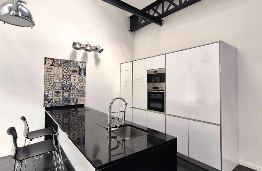 LOFT 118 m² AVEC TERRASSE ET PARKING