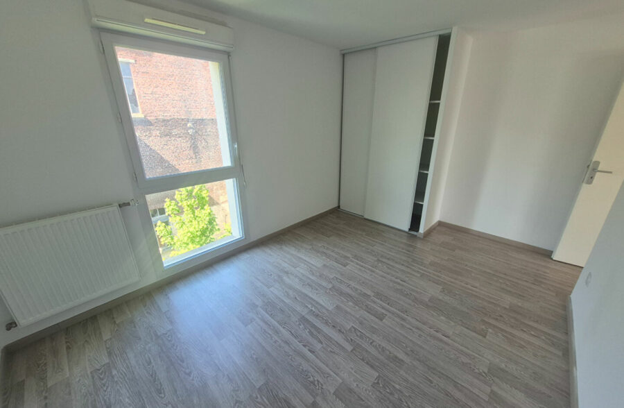 Appartement Haubourdin 2 chambres, double terrasse, parking privatif.