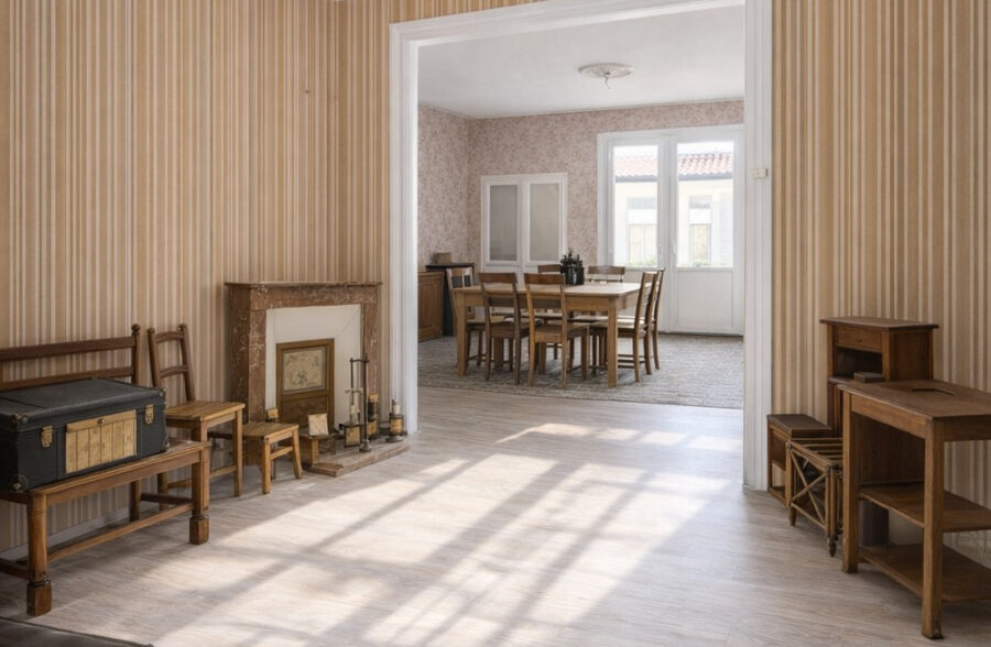 Maison de ville semi individuelle