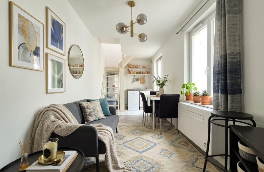 EXCLUSIVITÉ LILLE WAZEMMES / SAINT-MICHEL : T1 BIS EN DUPLEX AVEC TERRASSE PRIVATIVE