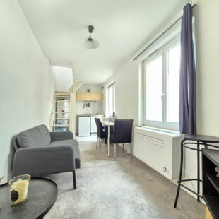 EXCLUSIVITÉ LILLE WAZEMMES / SAINT-MICHEL : T1 BIS EN DUPLEX AVEC TERRASSE PRIVATIVE