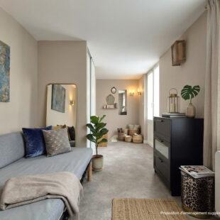 EXCLUSIVITÉ LILLE WAZEMMES / SAINT-MICHEL : T1 BIS EN DUPLEX AVEC TERRASSE PRIVATIVE