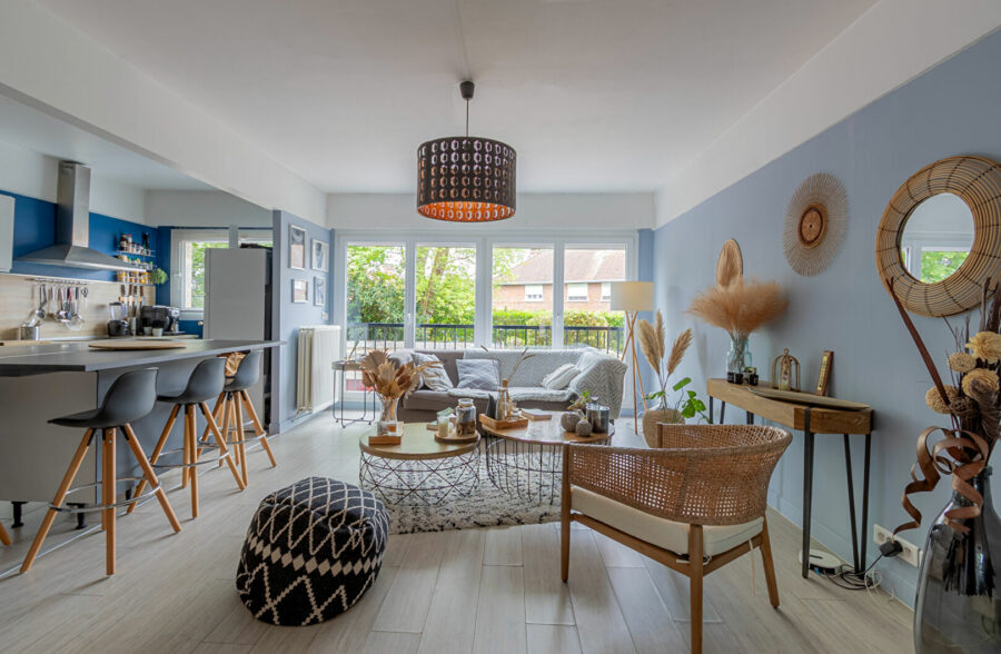 Appartement  T3 rez-de-chaussée, secteur  Egalité 76 m2