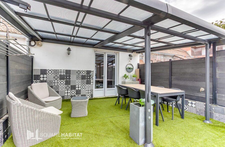 EXCLUSIVITE: LILLE WAZEMMES: Maison 4 chambres cour et terrasse
