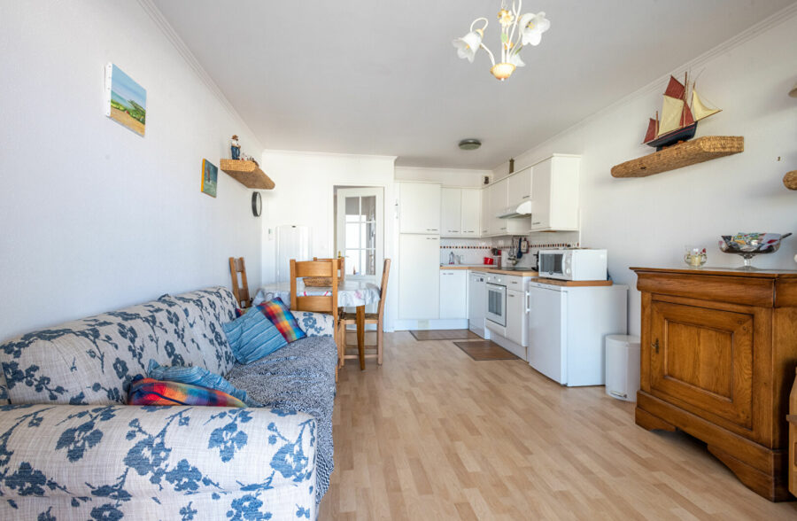 Appartement T2 avec cabine Stella Plage  41 m2 en bord de mer