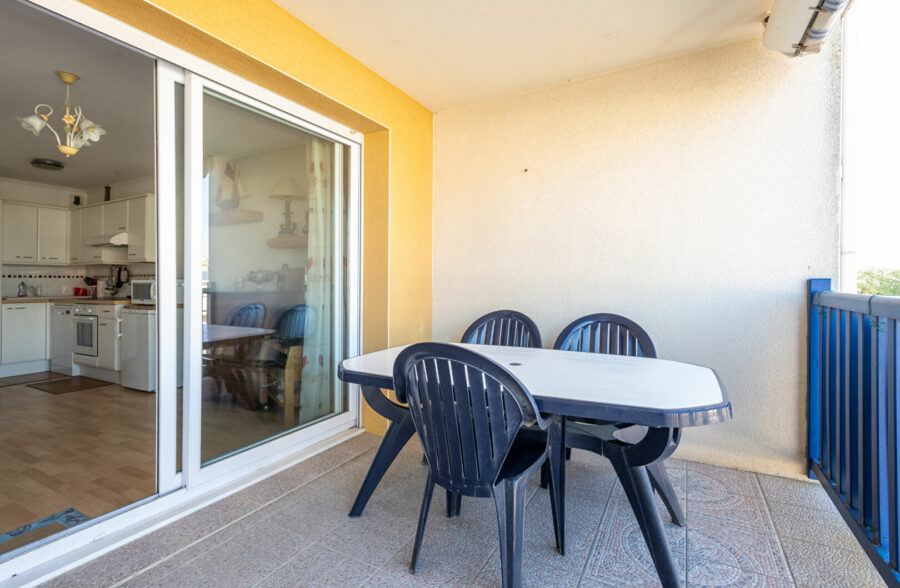 Appartement T2 avec cabine Stella Plage  41 m2 en bord de mer