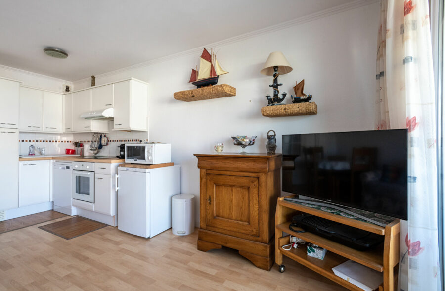 Appartement T2 avec cabine Stella Plage  41 m2 en bord de mer