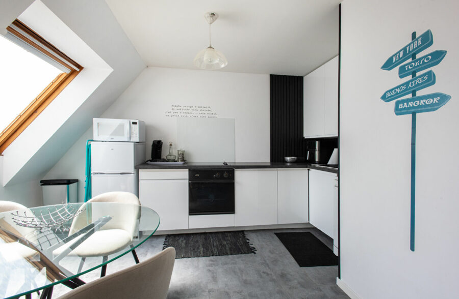 Duplex lumineux à Merlimont-Plage 2 chambres, terrasse plein sud