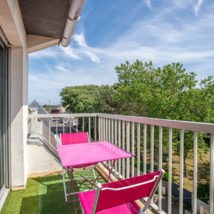 Duplex lumineux à Merlimont-Plage 2 chambres, terrasse plein sud