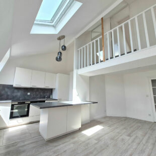 LILLE HYPERCENTRE NATIONALE : TRES BEL APPARTEMENT TYPE 4 LUMINEUX EN DUPLEX AVEC CAVE