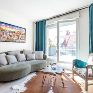 Appartement T3 entièrement meublé Stella Plage proche du Touquet.