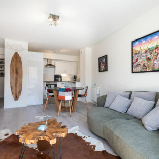 Appartement T3 entièrement meublé Stella Plage proche du Touquet.