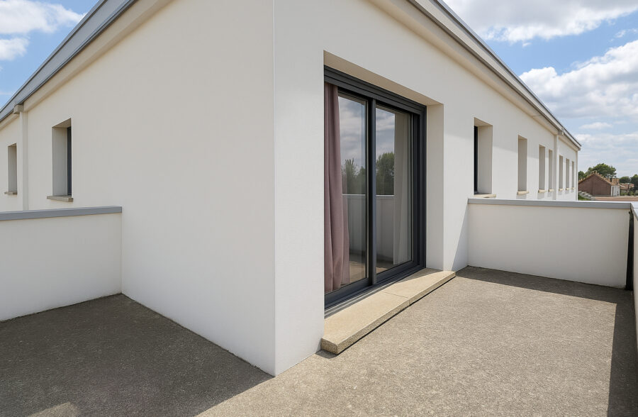 Studio 39m² Roncq Blanc Four