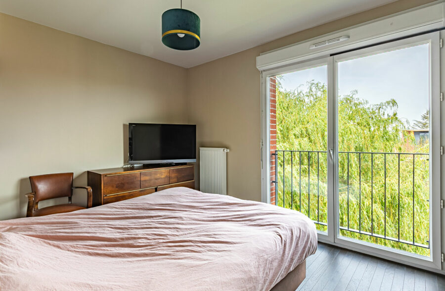 Appartement Saint André Lez Lille 3 pièce(s) 81 m2 , parking, balcon vue exceptionnelle.