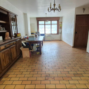 Croix, maison semi individuelle, 3 chambres + bureau, jardin