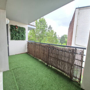 LOOS – CENTRE VILLE – APPARTEMENT – 2 CHAMBRES – 2 BALCONS  GARAGE