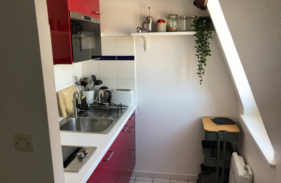 Vieux Lille – Studio meublé rénové 27 m² emplacement premium