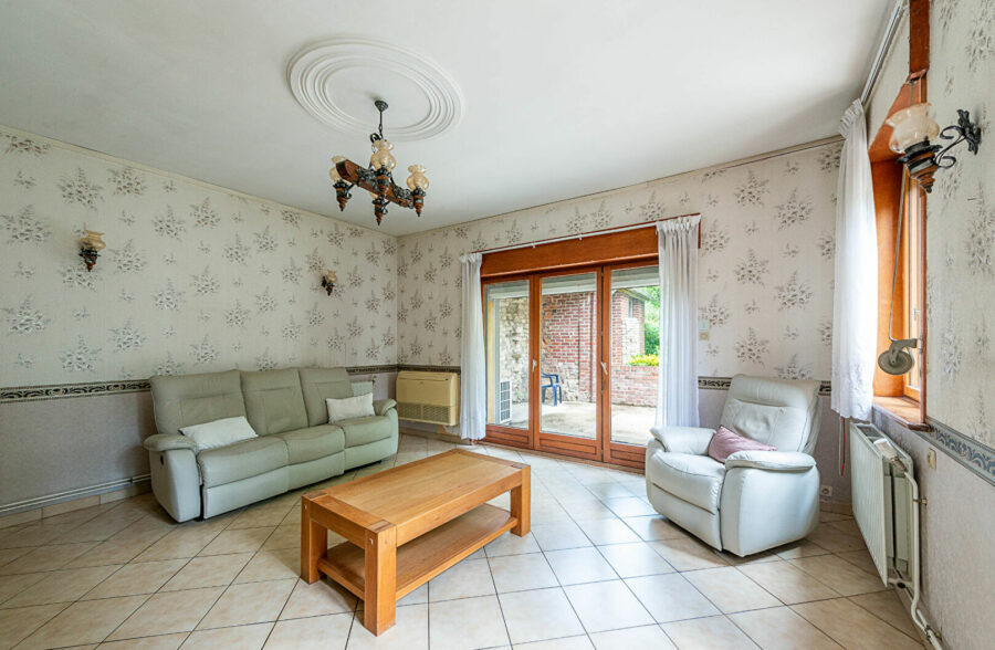 Douchy les mines individuelle 3 chambres jardin garage