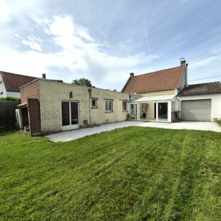 Maison individuelle 3 chambres, jardin et garage