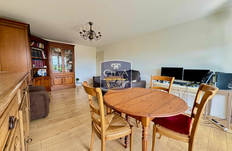 CITYA NORD DE FRANCE RONCHIN : APPARTEMENT TYPE 3 DE 71m² – 2 BALCONS – GARAGE EN SOUS-SOL – CAVE