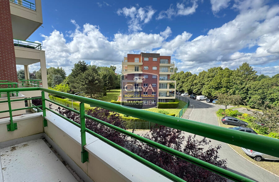 CITYA NORD DE FRANCE RONCHIN : APPARTEMENT TYPE 3 DE 71m² – 2 BALCONS – GARAGE EN SOUS-SOL – CAVE
