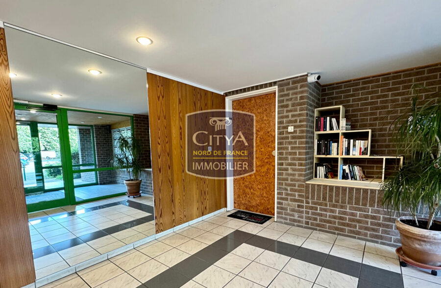 CITYA NORD DE FRANCE RONCHIN : APPARTEMENT TYPE 3 DE 71m² – 2 BALCONS – GARAGE EN SOUS-SOL – CAVE