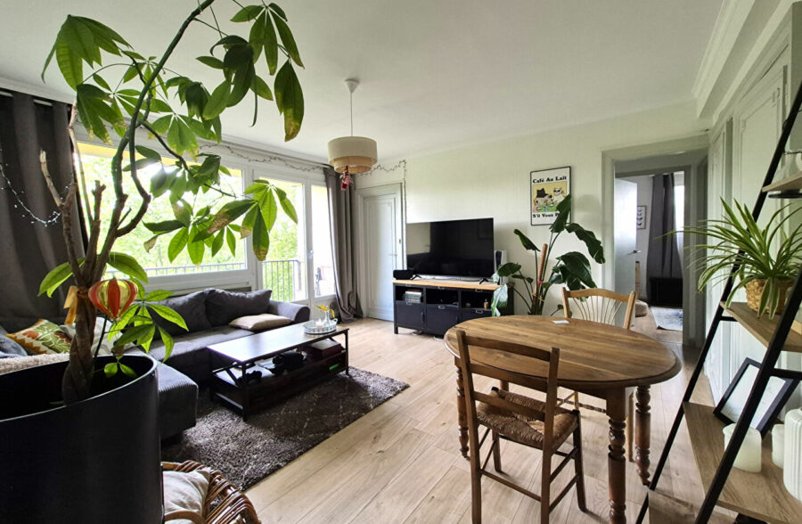 Appartement Type 3 avec balcon et vue sur parc