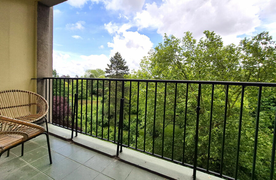 Appartement Type 3 avec balcon et vue sur parc