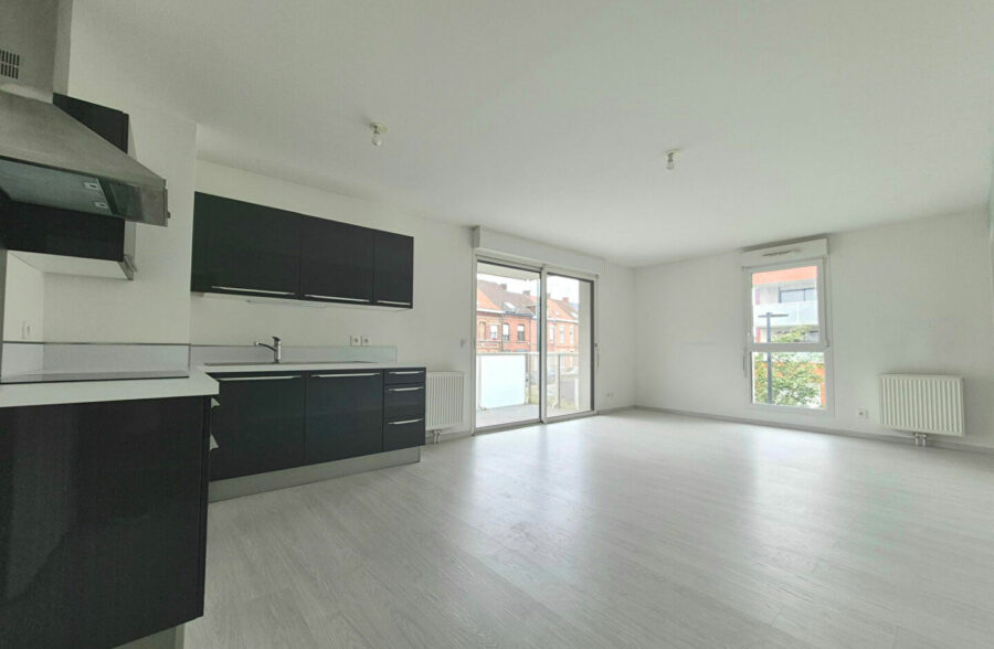 Coup de coeur à Halluin – Appartement T2 lumineux avec balcon et parking