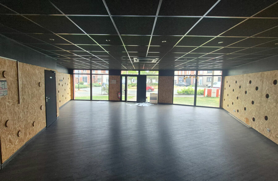 Local commercial 78 m² – Emplacement n°1 – Haubourdin, Place du Luxembourg