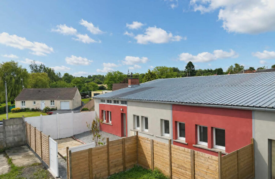 Maison individuelle semi plain pied