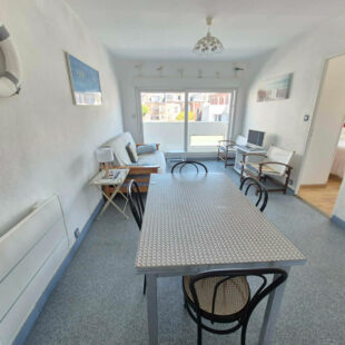 Appartement T2 sur Berck-Plage de 41,67 m2 + balcon ,  à 300 mètres de la plage .