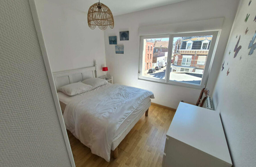 Appartement T2 sur Berck-Plage de 41,67 m2 + balcon ,  à 300 mètres de la plage .