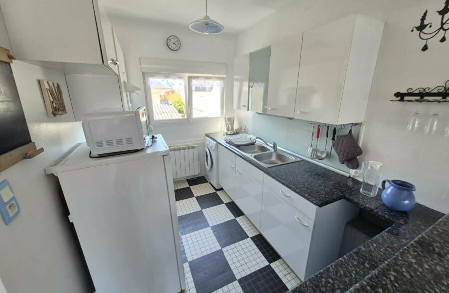 Appartement T2 sur Berck-Plage de 41,67 m2 + balcon ,  à 300 mètres de la plage .