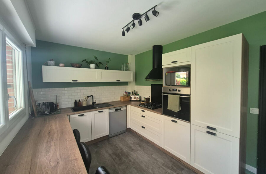 Maison individuelle en brique sans travaux.