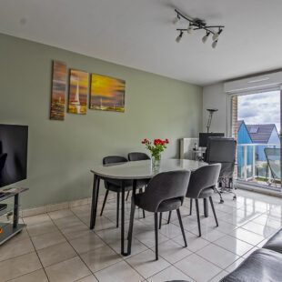 Appartement T3 59 m2 avec garage, résidence sécurisée.