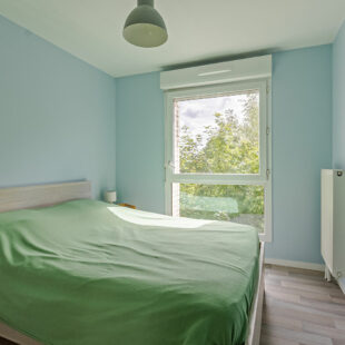 Appartement T3 59 m2 avec garage, résidence sécurisée.