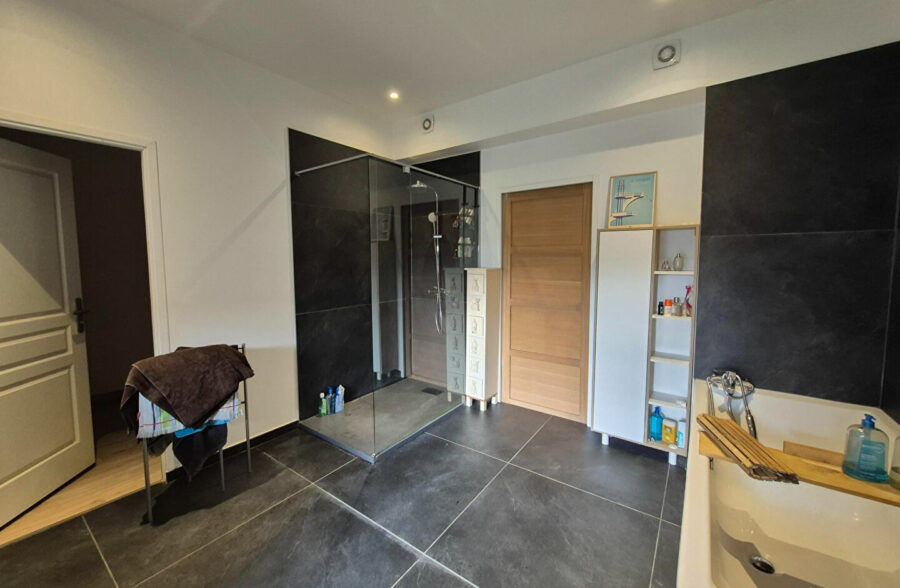 Halluin centre Immeuble de rapport avec local commercial, appartements T4 et T3, et grand garage