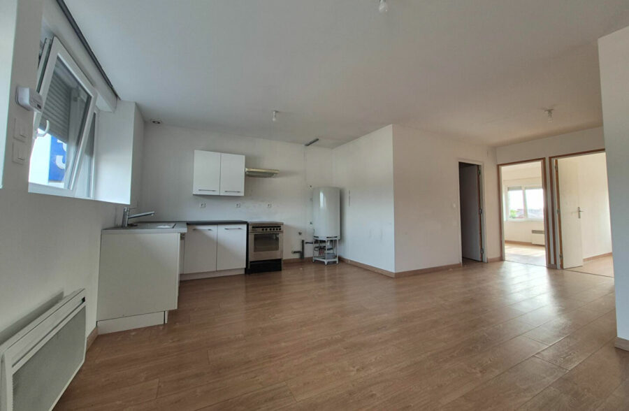 Halluin centre Immeuble de rapport avec local commercial, appartements T4 et T3, et grand garage