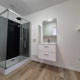 Halluin centre Immeuble de rapport avec local commercial, appartements T4 et T3, et grand garage